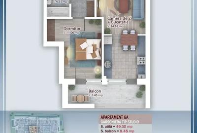 Apartament 2 Camere Titan Theodor Pallady Bloc Nou - 5