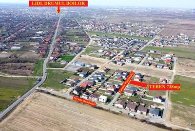 Teren Construcții intravilan de 738 mp, în Moșnița Nouă - 2