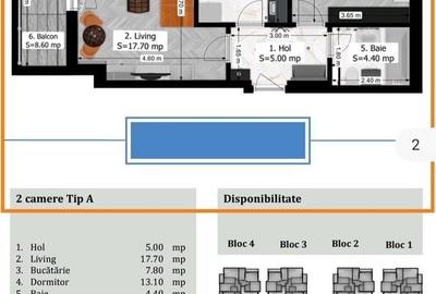 AP. 2 CAMERE CORA ALEXANDRIEI, RATE LA DEZVOLTATOR, BLOC NOU, COMIS 0% - 17