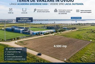 Teren de 4500 mp, în Central