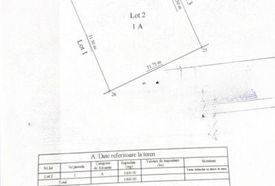 Teren de 1000 mp, în Rediu - 2