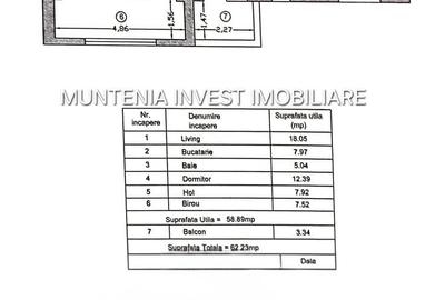 Apartament cu 2 camere decomandat în Central - 13