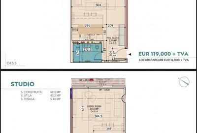 Garsoniera noua ONE NORTH LOFTS - 3