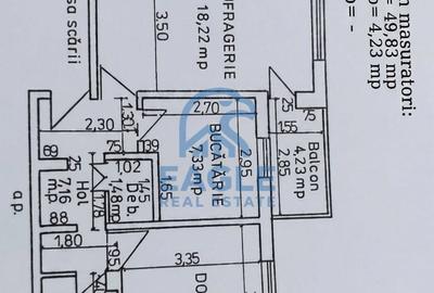 Apartament cu 2 camere decomandat, mobilat în Inel II