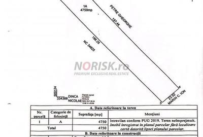 Teren Constructii Intravilan 4750mp SABARENI - 0% COMISION - 8