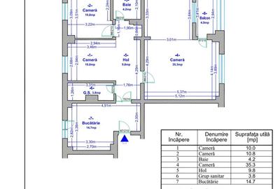 Apartament cu 4 camere decomandat în Militari - 9