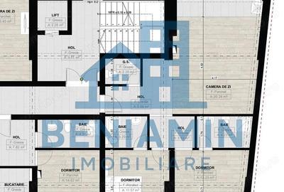 3 camere - 3 bai -Bloc Nou- Incalzire in pardoseala - Parcare - 2