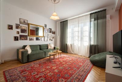 Apartament cu 5 camere semidecomandat, mobilat în Universitate - 2