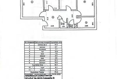 Apartament cu 3 camere decomandat în Păcurari