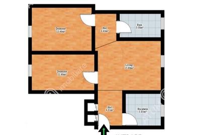 Apartament cu 3 camere in zona Cedonia din Sibiu - 6