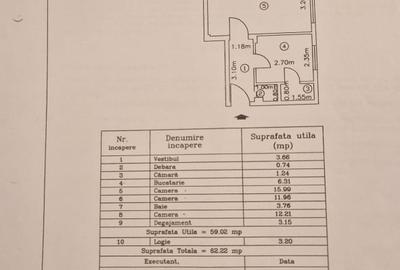 3 camere | decomandat | etaj 2 | bloc anvelopat | Parcul Marin Preda - 4