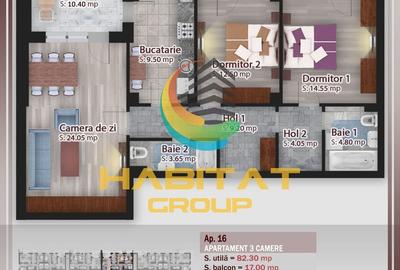 Apartament 3 camere- 99 mp - Pallady - 7