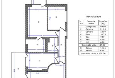 Apartament cu 4 camere decomandat în Sisești - 2