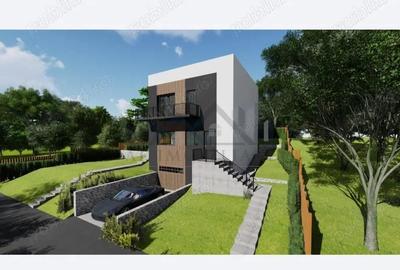 C.A.Rosetti teren 451mp cu Autorizatie De Constructie pentru vila D+P+E 210mp - 2