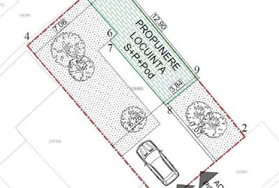 Casă individuală cu 3 camere cu Teren 200 Mp în Central - 1