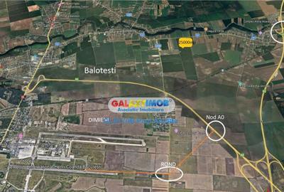 Teren la sosea Unirii Balotesti Moara Vlasiei 25000 mp utili - 3