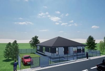 Casă cu 4 camere cu Teren 500 Mp în Tărlungeni - 1