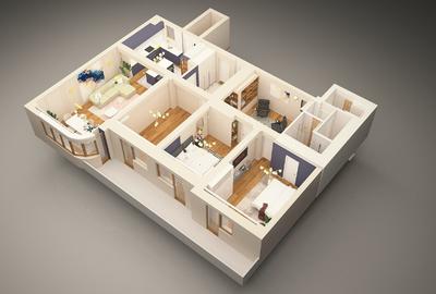 Lux - 4 Camere - Piata Charles de Gaulle - Aviatorilor - la prima utilizare! - 16