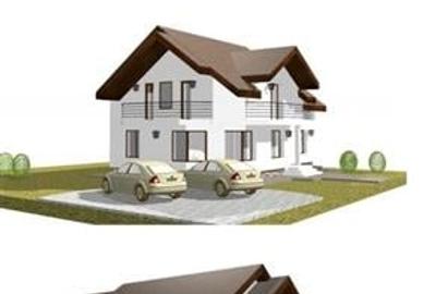 Casa  pe 2 nivele ,la 15 minute de Brasov, DJ 112A,  finalizata la cheie - 7