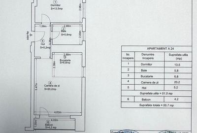 Apartament cu 2 camere, mobilat în Elisabetin - 18