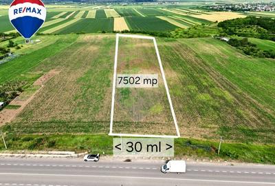 Teren de vanzare in Bogdan Voda, Bacau - 7.502 mp cu deschidere la E85