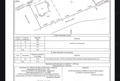 Casă cu 3 camere cu Teren 1700 Mp în Central - 4