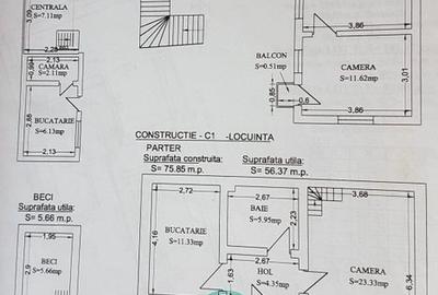 Casă cărămidă P+1, 5 camere, Delfinariu. - 20