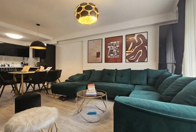 Apartament cu 2 camere semidecomandat, mobilat în Pipera