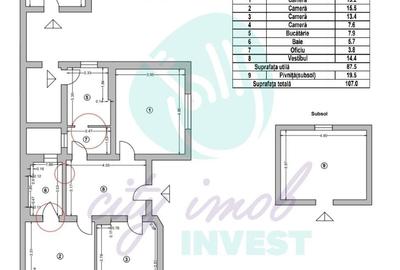 Casă individuală cu 9 camere cu Canalizare în Cotroceni - 13