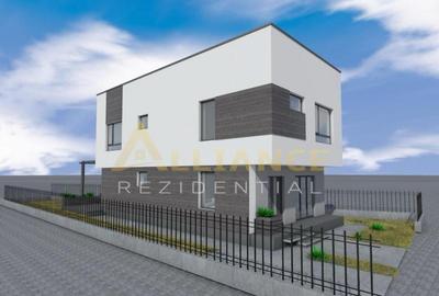 Casa individuala P 1E || 4 camere 3 bai dressing || teren - 4