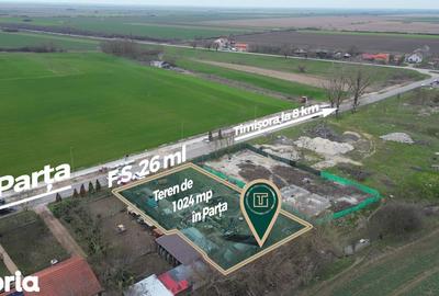 Teren de 1024 mp, în Parța - 4