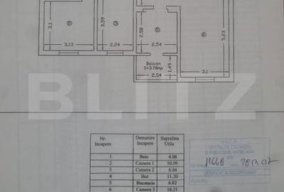 Apartament cu 3 camere decomandat în Albești