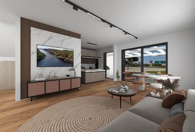 Jumatate De Duplex, 5 Camere, 3 Bai, 151mp, Dumbravita, Comision 0 - 14