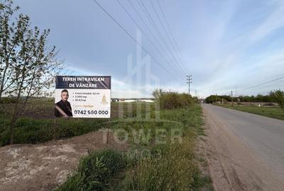 Teren Construcții intravilan de 3500 mp, în Exterior Sud - 1