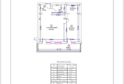 Apartament cu 2 camere semidecomandat în Pipera - 1