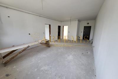 Apartament de 3 camere, semifinisat, 59 mp., zona Nord - 2