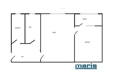 Apartament cu 2 camere semidecomandat, mobilat în Tudorul Vechi - 10