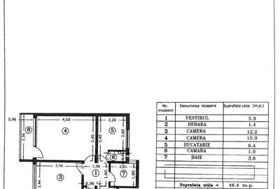 Apartament decomandat în Giurgiului