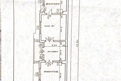 Casă cu 3 camere în CFR - 5