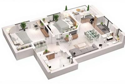 Apartament cu 3 camere decomandat în Otopeni - 2
