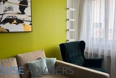 Apartament cu 2 camere semidecomandat, mobilat în Central