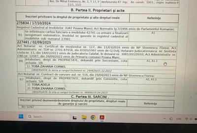 Teren de 2646 mp, în Poiana Mare - 2
