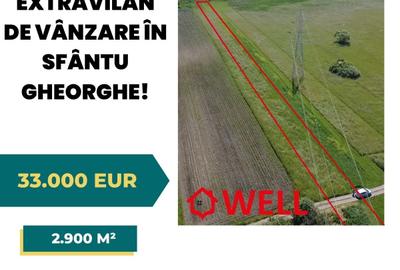 Teren extravilan de 2900 mp, în Periferie