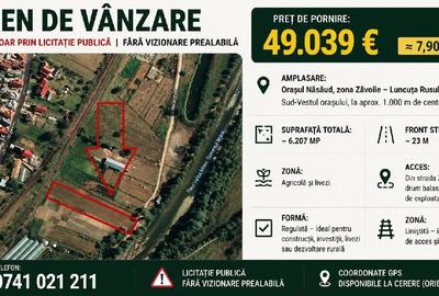 Teren intravilan în Central