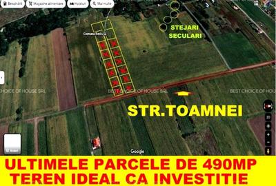Teren Construcții intravilan de 490 mp, în Păcurari - 2