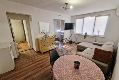 Apartament cu 2 camere semidecomandat, mobilat în Central
