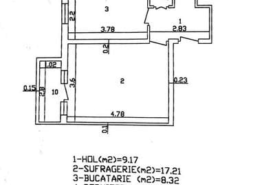 Apartament cu 3 camere decomandat, mobilat în Ultracentral - 15