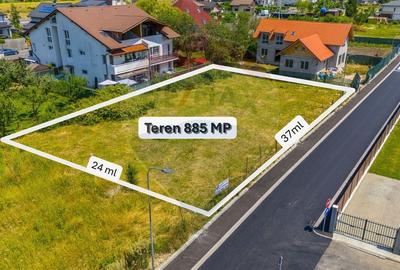 Teren Construcții intravilan de 885 mp, în Central - 2