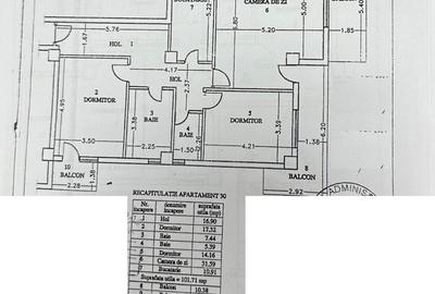 Apartament cu 3 camere decomandat în Vest - 1
