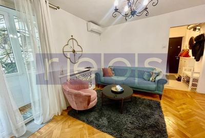 Apartament cu 2 camere semidecomandat, mobilat în Ultracentral